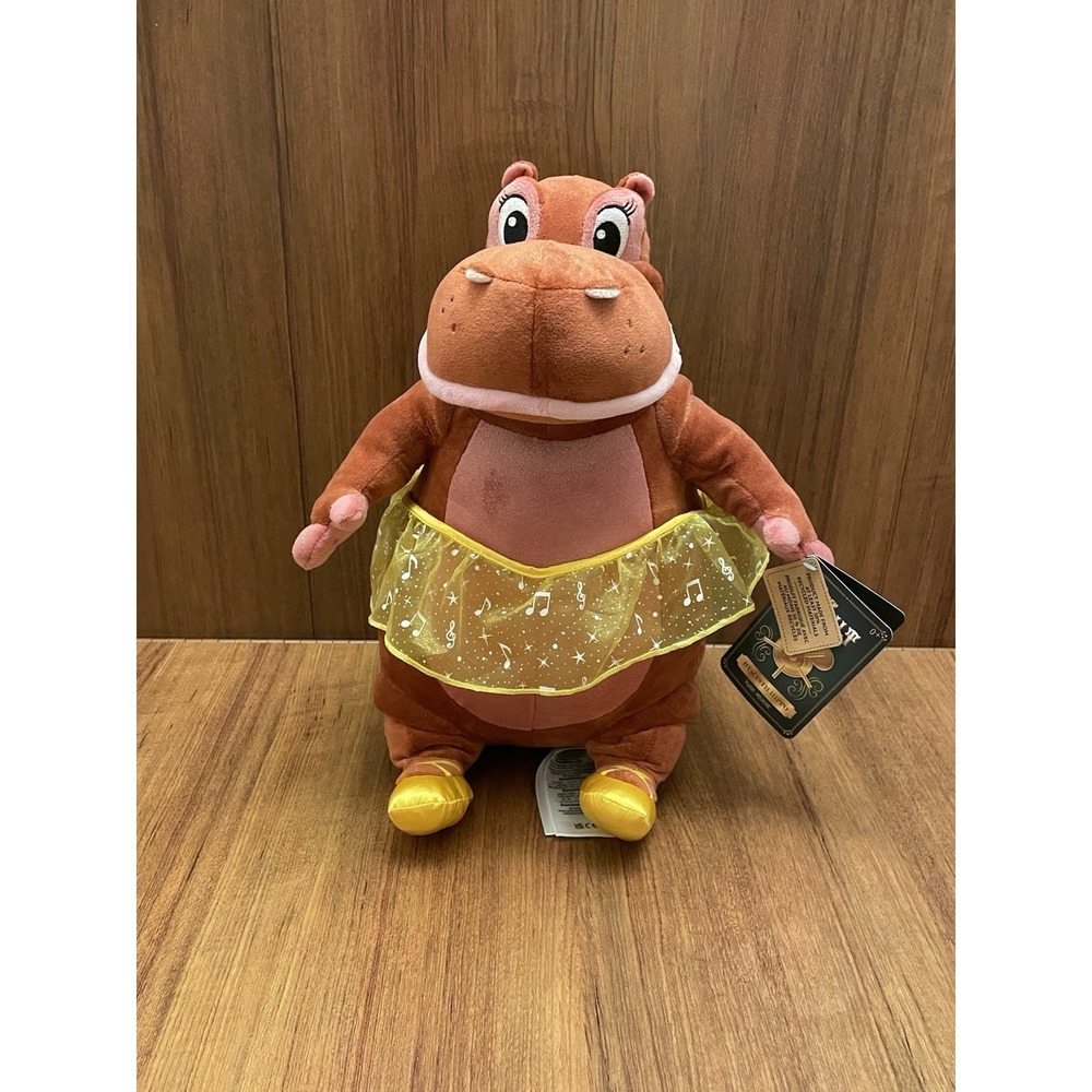 NEW Walt Disney Parks Vault Fantasia Hyacinth Hippo 14" Plush Stuffed Toy